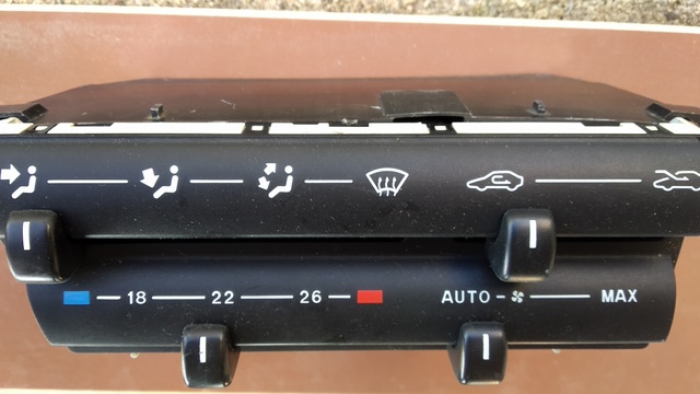 commandes ventilation chauffage clim auto